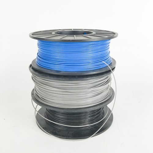 MakerBot Grey PLA 3D Printing Filament Job Lot - Grey - Black Blue - 1.75mm - Afbeelding 6 van 6