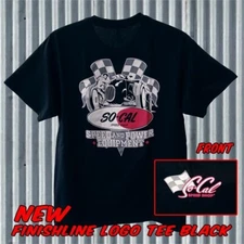 SO-CAL SPEED SHOP'S FAMOUS  "FINISH LINE"  T-SHIRTS - 1932 FORDS - HOT RODS