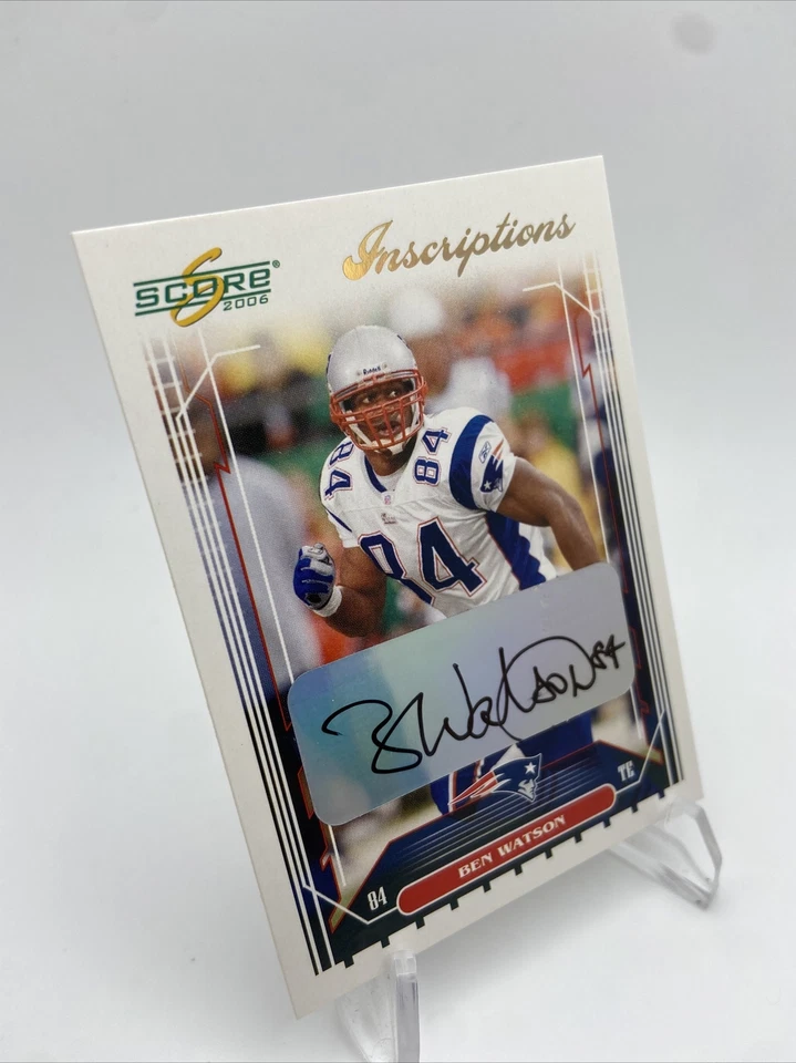 2006 Score - Inscriptions #166 Ben Watson (AU) - Image 2 of 4