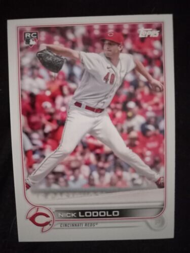 2022 Topps Update Nick Lodolo Rookie card #US298 Cincinnati Reds 1.00 Shipping