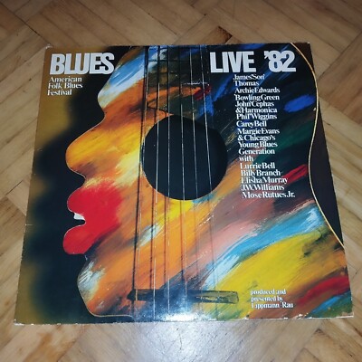 american folk blues festival -blues live 82 - 2 lp's- Near Mint - Lippmann+rau