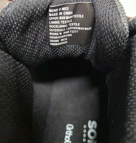 Sonoma Henrikk Men's Hiking Boots sz 11 brown - Afbeelding 3 van 11