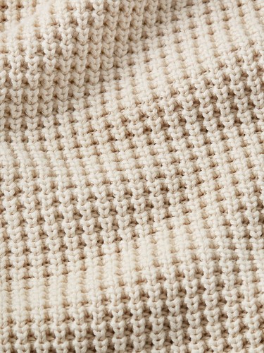 Ralph Lauren Home Almaden 100% Cotton Knit Throw Blanket Beige Size 54"x72" NWT - Picture 4 of 5