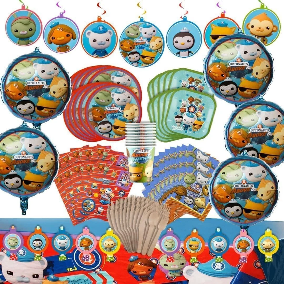 Tazas de papel Octonauts Celebration de 20 quilates desechables suministros de fiesta para niños Foto 2 de 2