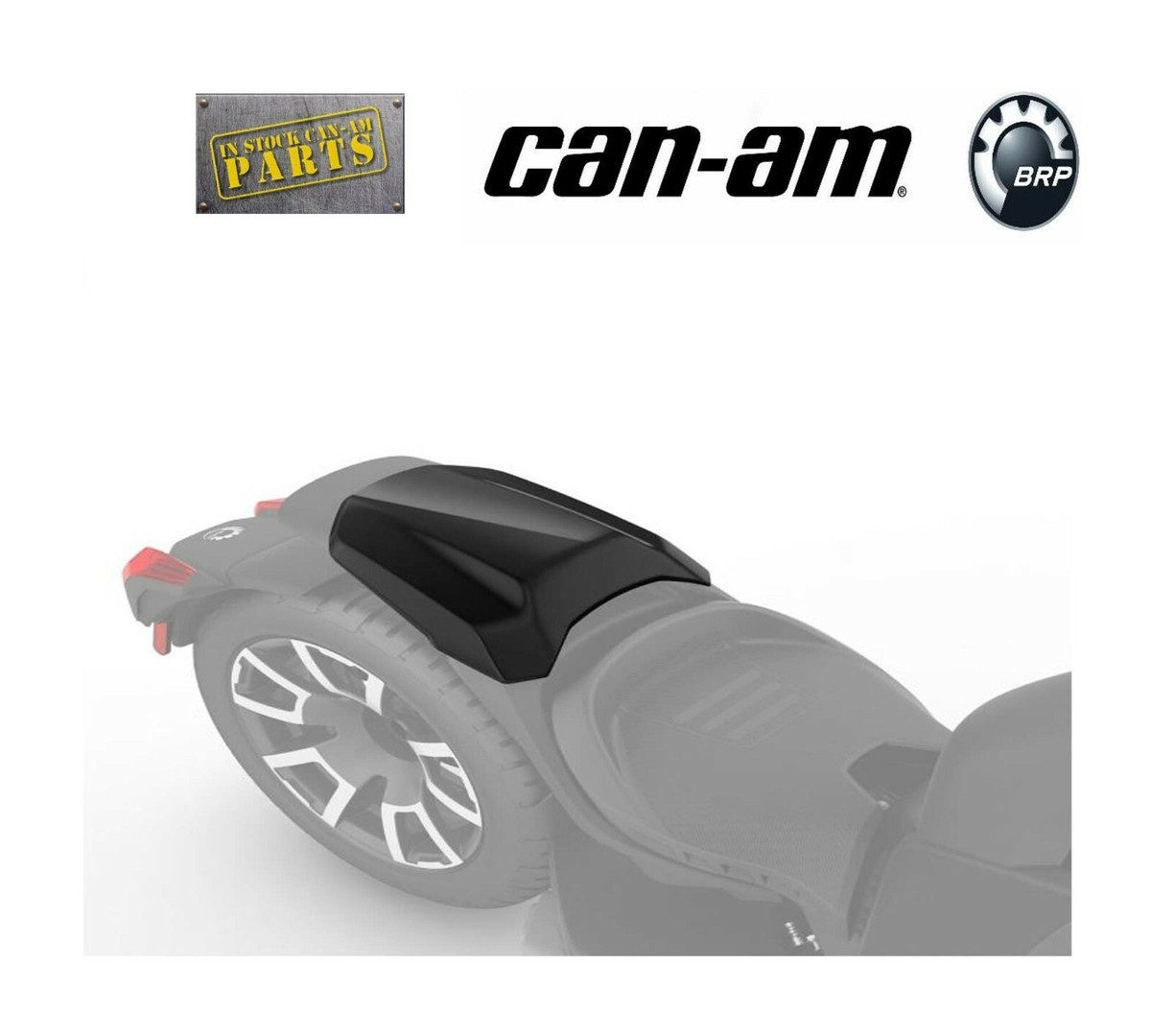 cocoページ Can-AM Mono Seat Cowl Black 2019-2024 Ryker Genuine OEM New