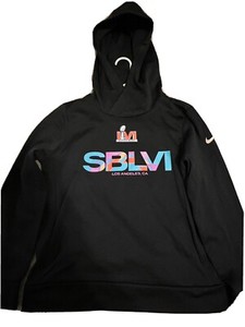 SuperBowl LVI youth black hoodie
