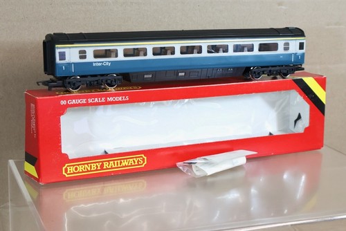 Hornby R428 BR INTERCITY BLAU GRAU MK3 1. KLASSE TRAIN NEUWERTIG VERPACKT OG - Bild 1 von 8