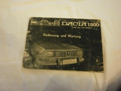 Bedienung und Wartung Dacia 1300 - Bild 1 von 3