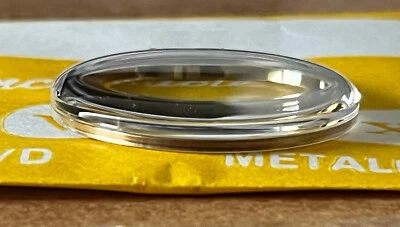 VERRE VERLUX Neuf PLEXI Montre bague dorée Diamètre 300 à 340 - PH23 - Photo 1/3