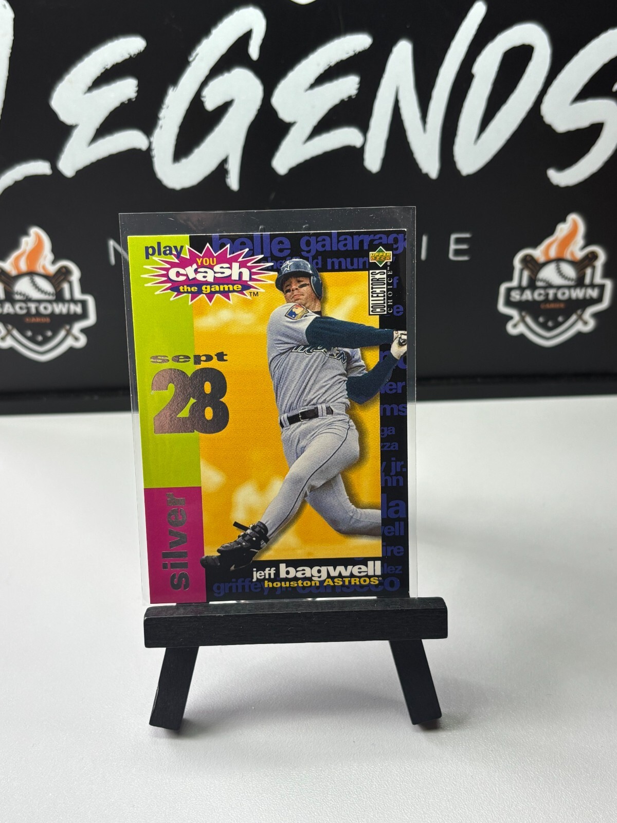 1995 Upper Deck Collector's Choice - You Crash the Game Jeff Bagwell #CG1
