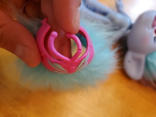 Hasbro 2015 Trolls Movie blue Doll w/pink dress. - Picture 11 of 11