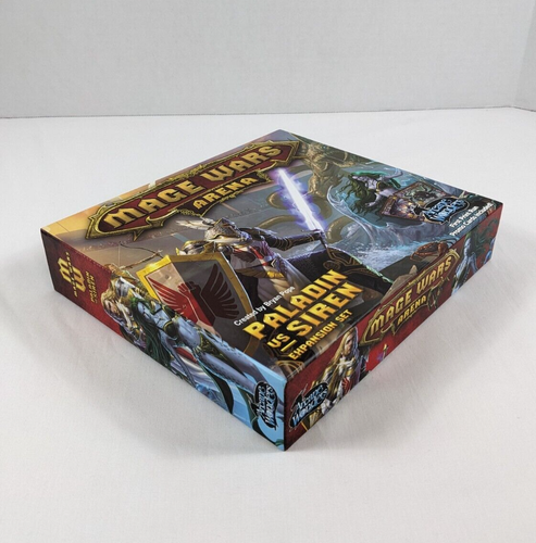 MAGE WARS ARENA Board Game PALADIN & SIREN Expansion Used Incomplete *SEE NOTES* - Picture 3 of 4