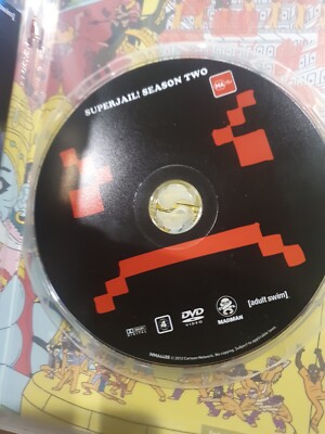 SUPERJAIL! SEASON TWO DVD CARTOON ADULT SWIM TV CULT SHOW SERIES 2