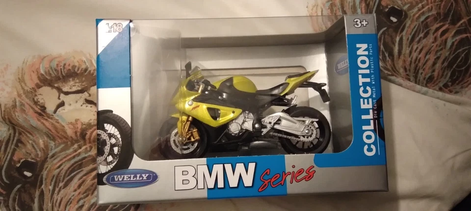 welly 1 18 motorcycle. Bmw - Image 2 of 4