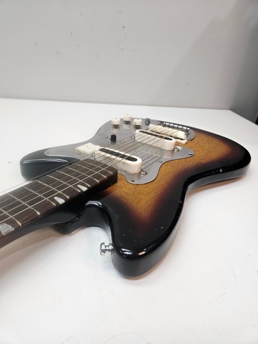 VTG Guyatone LG-65T 1965's Japan Electric Guitar Tobacco Sunburst Original Case - Picture 5 of 24