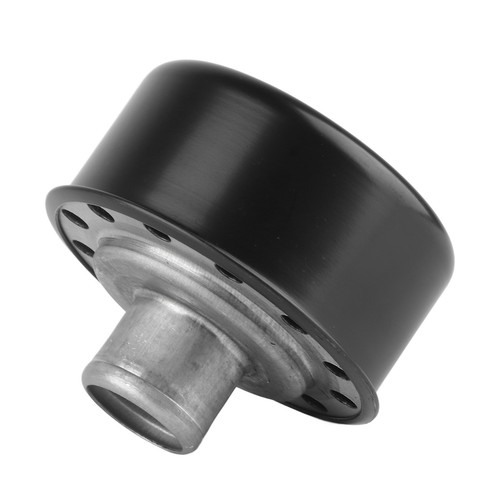 (Black)Valve Cover Breather Steel Push In Breather Easy To Install 1 1/4in Hole - Picture 5 of 12