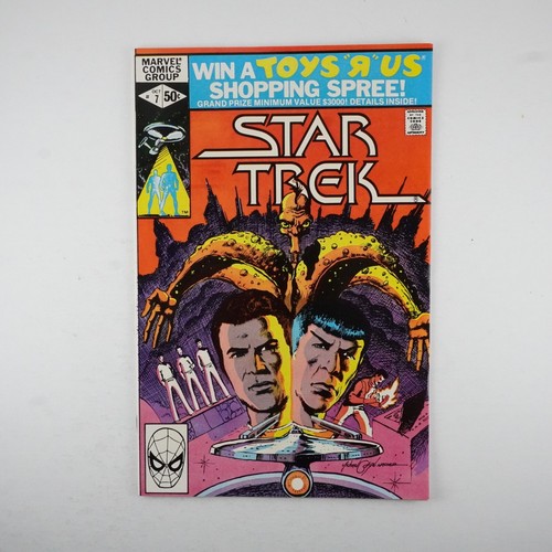 Marvel Star Trek #7 fast neuwertig 1980 Comic Mike Nasser Spock Cover Bronzezeit Sci-Fi