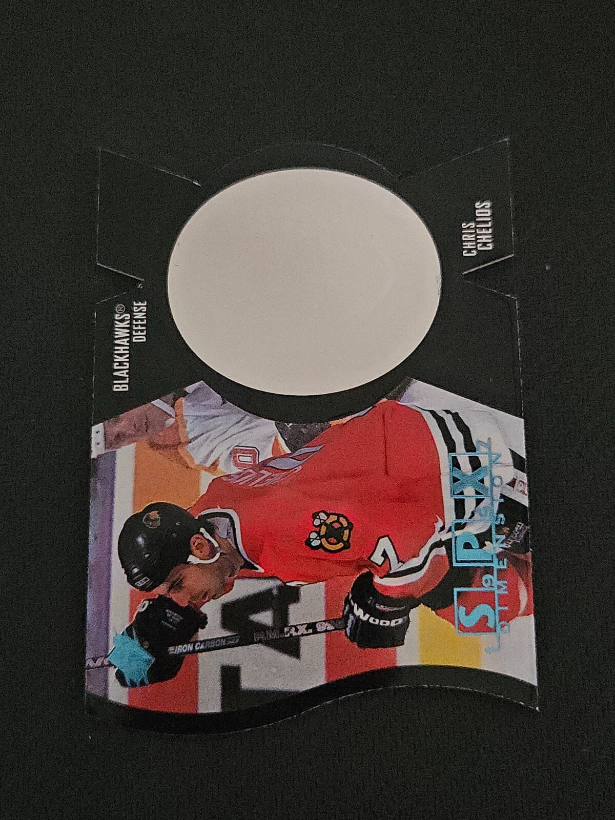 1997-98 UD SPX CHRIS CHELIOS SPX10 DIMENSION