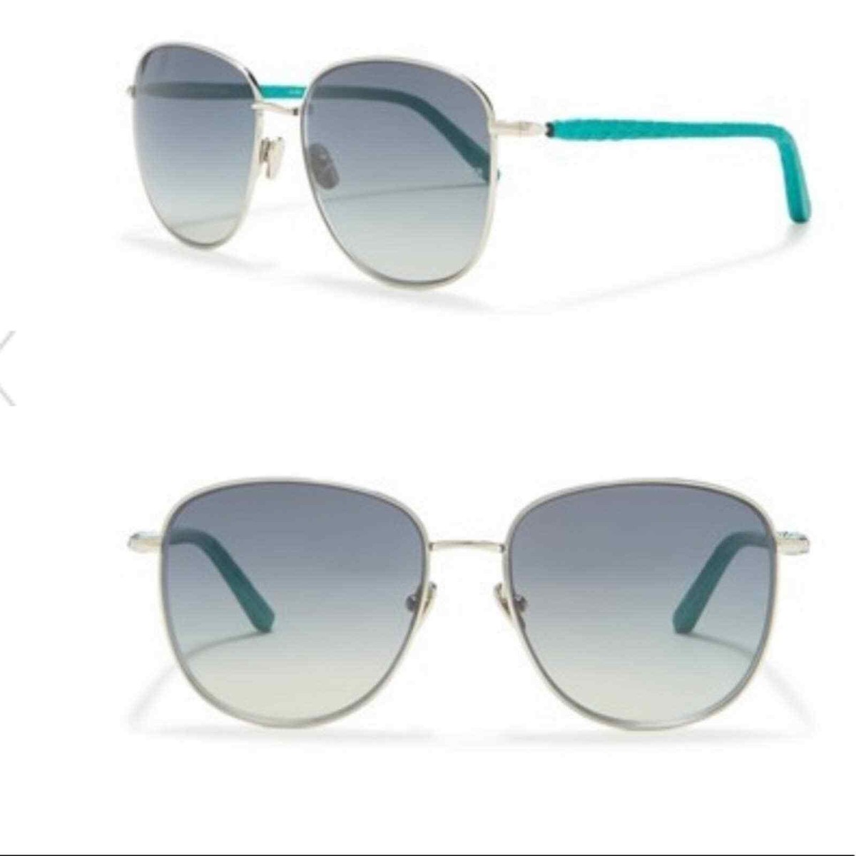 Linda Farrow sunglasses: White/Gold Snake Print | eBay