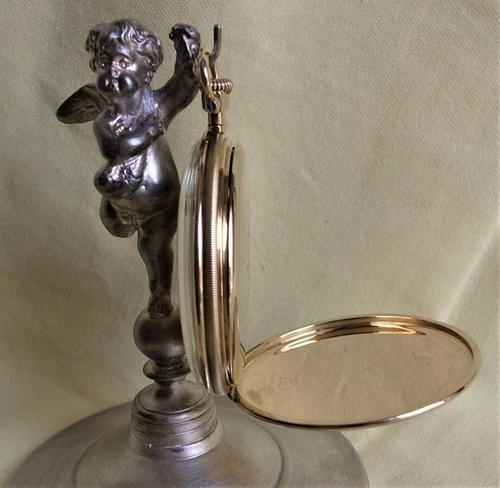 Ulysse Nardin Vintage Pocket Watch Manual Movement 14k Case Vintage Japan - Picture 7 of 7