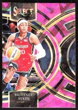 2024-25 4304E PANINI WNBA SELECT PINK ICE PRIZM BRITTNEY SYKES Washington