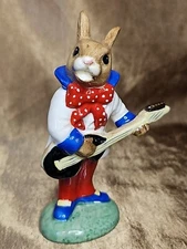 Royal Doulton Rock and Roll Bunnykins Figurine DB124 Vintage 1991 LE 701 of 1000