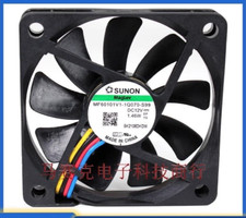 SUNON MF60101V1-1Q070-S99 12V 1.46W 6010 6cm 4-Wire Cooling Fan