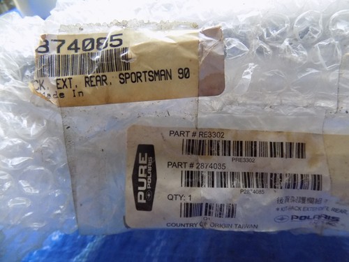 POLARIS OEM SPORTSMAN 90 REAR RACK EXT 2874085 NOS - Bild 3 von 3
