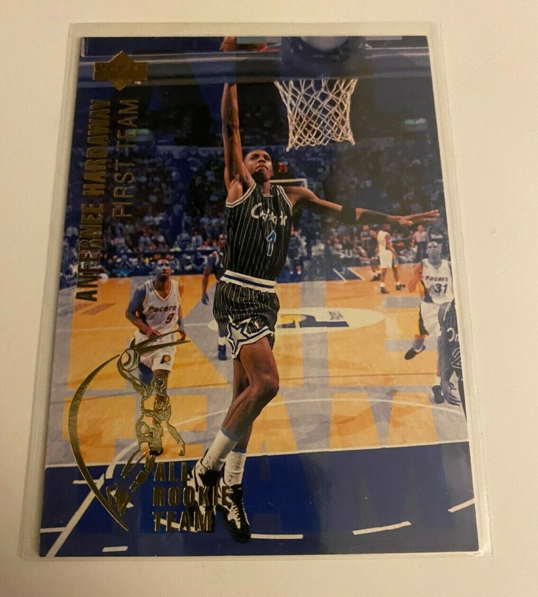 HARDAWAY ハーダウェイ　レア 1994-95 Upper Deck All Rookie Team ANFERNEE HARDAWAY | eBay