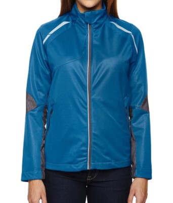 North End Lightweight Hybrid Women's Jacket w Audio Port *Olympic Blue -Med NEW!