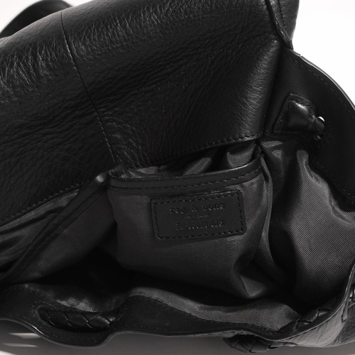 Rag and Bone Black Leather Backpack Tote Purse - Picture 10 of 14