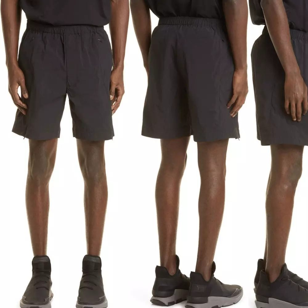 Y-3 Men Classic Light Shell Running Shorts Size S