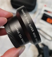 Xenvo Camera Pro Lens Kit Clarus 15x Macro TruView 0.45x READ w/Case accessories