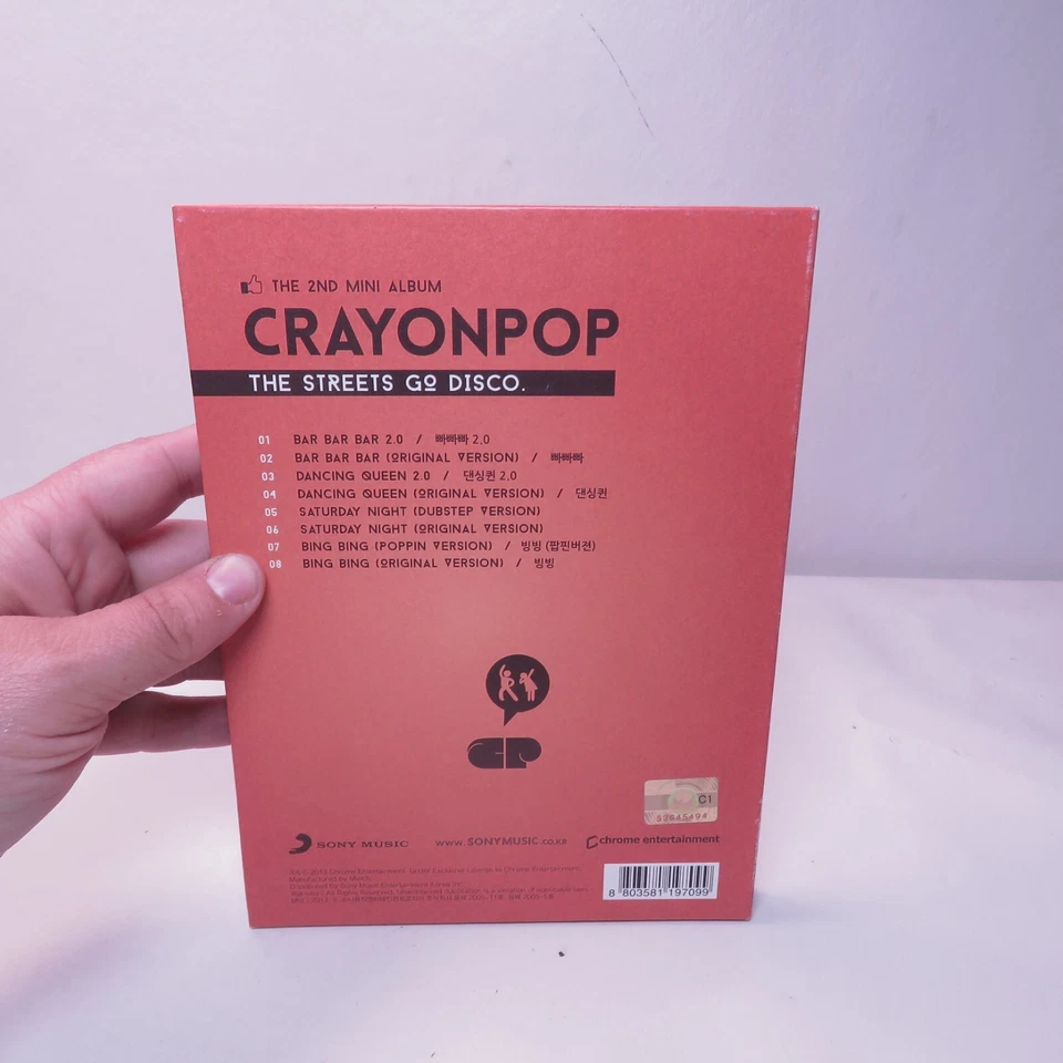 Crayon Pop Mini Album The Streets Go Disco CD Photobook Good Rare Choa Ver - Image 2 of 3