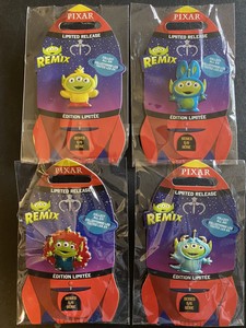 Disney Alien Remix Pins Series 5: Ducky, Merida, Sully, Bunny, Limited Edition! | eBay