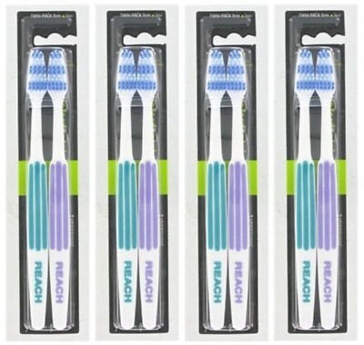 Reach Interdental Zahnbürste Firm Full Head (4 Doppelpacks) | Effektive Reinigung