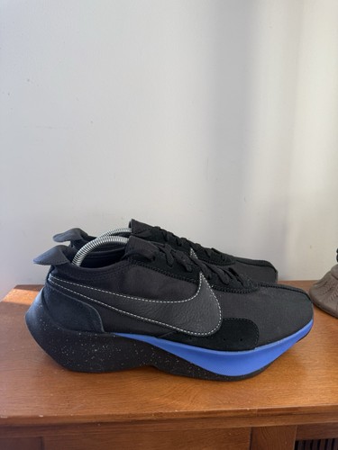 Nike Moon Racer QS Mens 11 Black Blue Running Racing Shoes BV7779-001