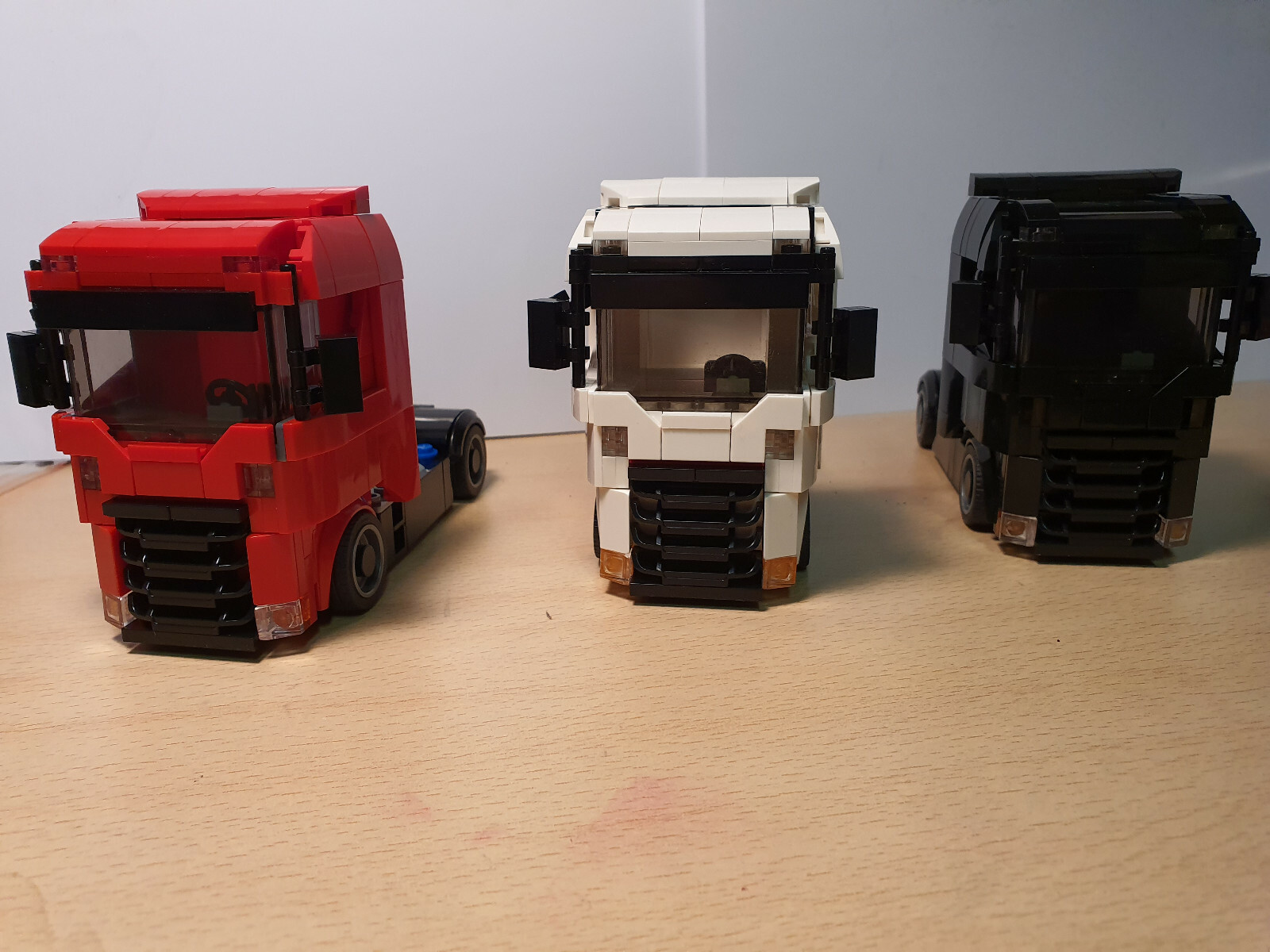 Lego Eigenbau Set 3 X Scania S 730 Truck Lego Eigenbau Set 3 X Scania S 730 Truck