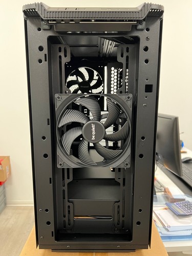 B-Ware PC-Gehäuse be quiet! Pure Base 501 Black, schallgedämmt - Bild 2 von 2
