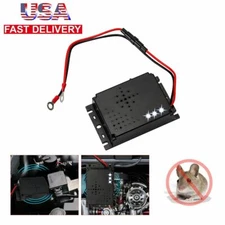 Wire 12V Ultrasonic Mouse Repeller Car Vehicle Rat Rodent Pest Animal Deterrent