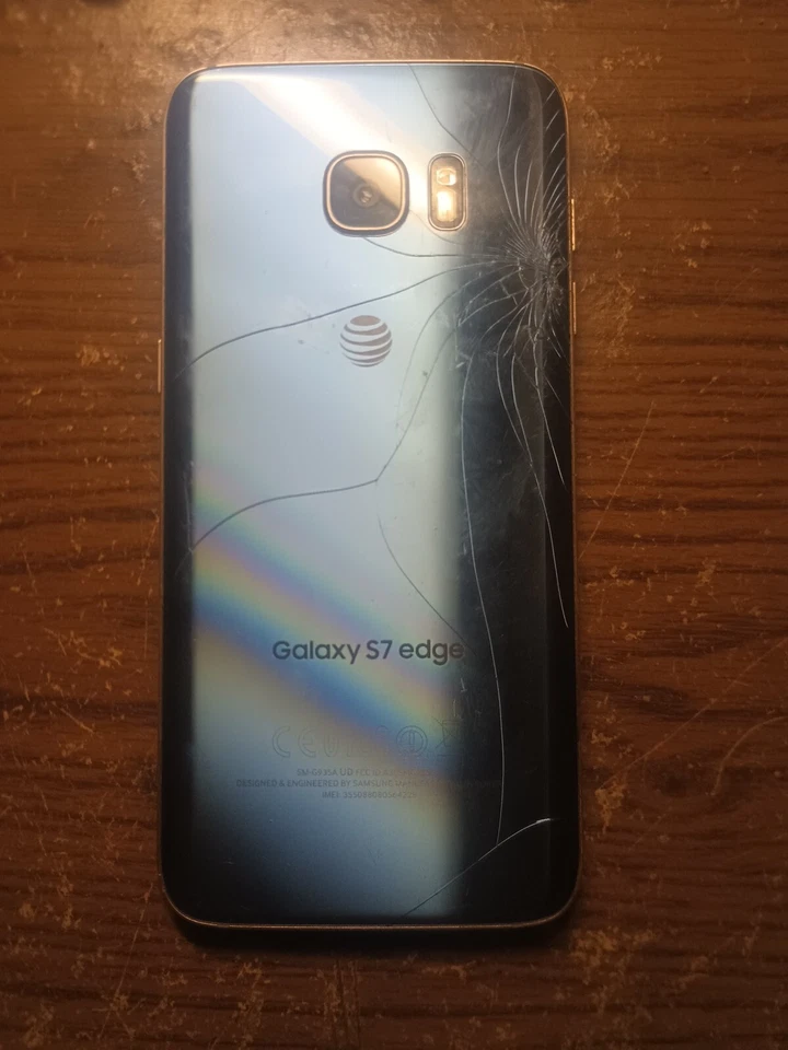 Samsung Galaxy S7 edge - 64 GB - Naranja Azul (AT&T) Foto 2 de 2