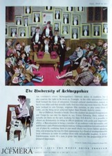 1961 'The University of Schweppeshire' Advert - Original Drink Print