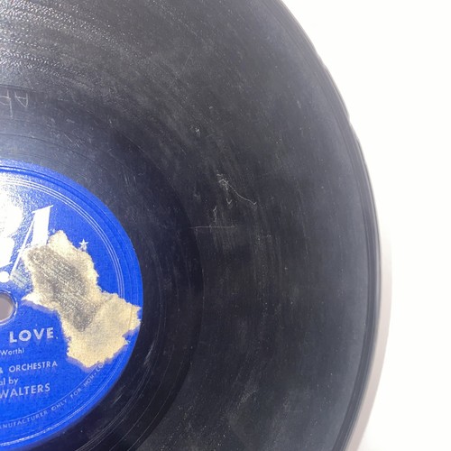 Lou Bring Orchestra Teddy Waters Laughing on the Outside You I Love 10" 78 RPM - Picture 11 of 15