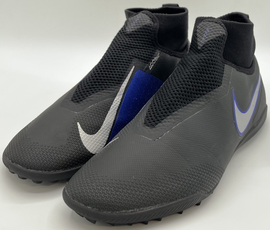 Nike Phantom Vision Pro DF TF 'Black Blue' AO3277-004 Size 10 Turf
