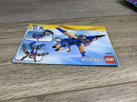 LEGO Creator 31008 Thunder Wings 31009 Small Cottage Instruction Manuals 2013