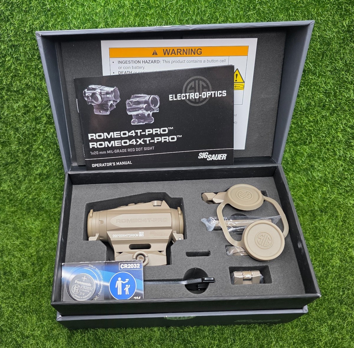 Sig Sauer #SOR44102 ROMEO4T-PRO Red Dot Reflex Quad Ballistic