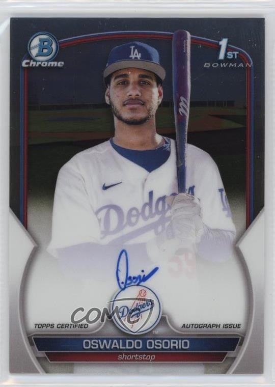 2023 Bowman Chrome Prospect Auto Oswaldo Osorio #CPA-OO Auto 0i40
