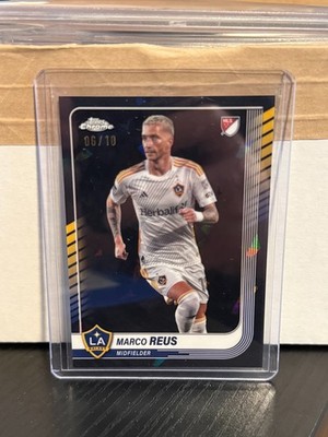 MARCO REUS 2025 TOPPS CHROME MLS SAPPHIRE BLACK REFRACTOR #11 /10