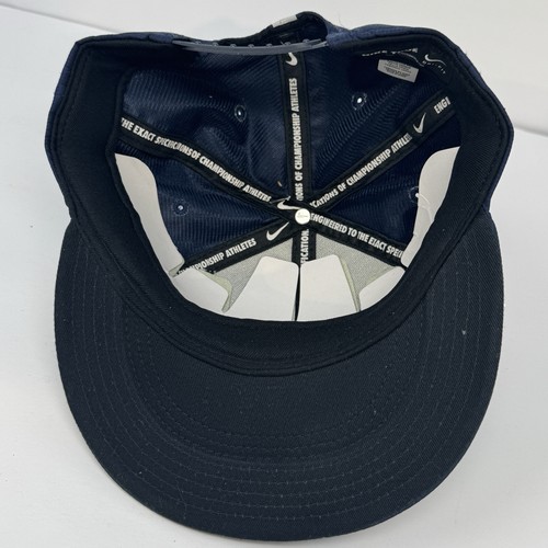 Penn State Nittany Lions Nike True Dri-Fit Snapback Hat Gray Navy Blue Cap NEW - Picture 5 of 7