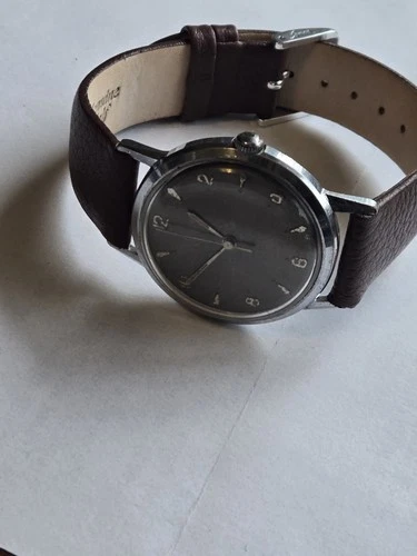 Timex Men's Vintage Watch 33mm Self Winding Automatic SS Parts Or Repair Nice